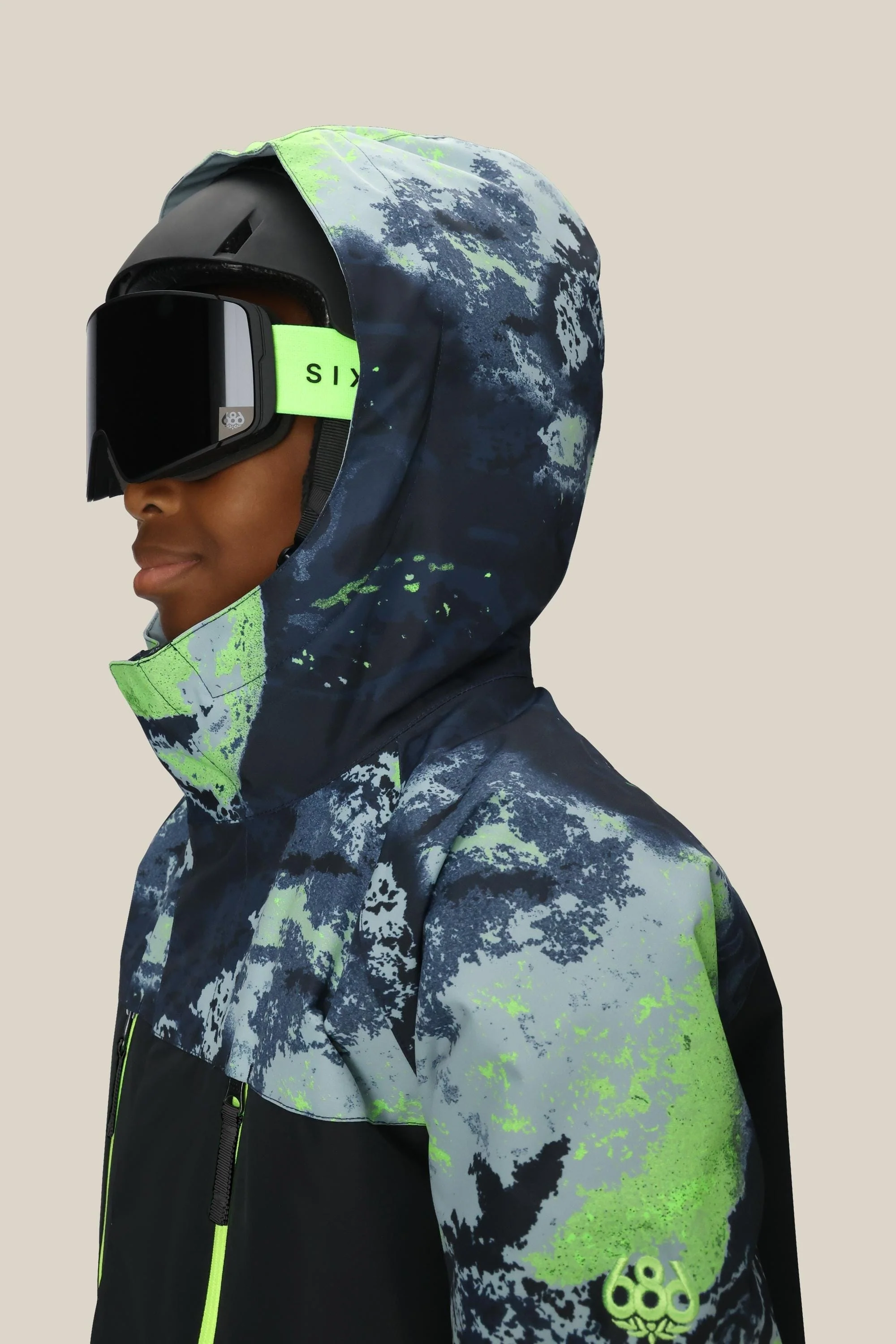 686 Boys' Geo™ Insulated Jacket - Image 3