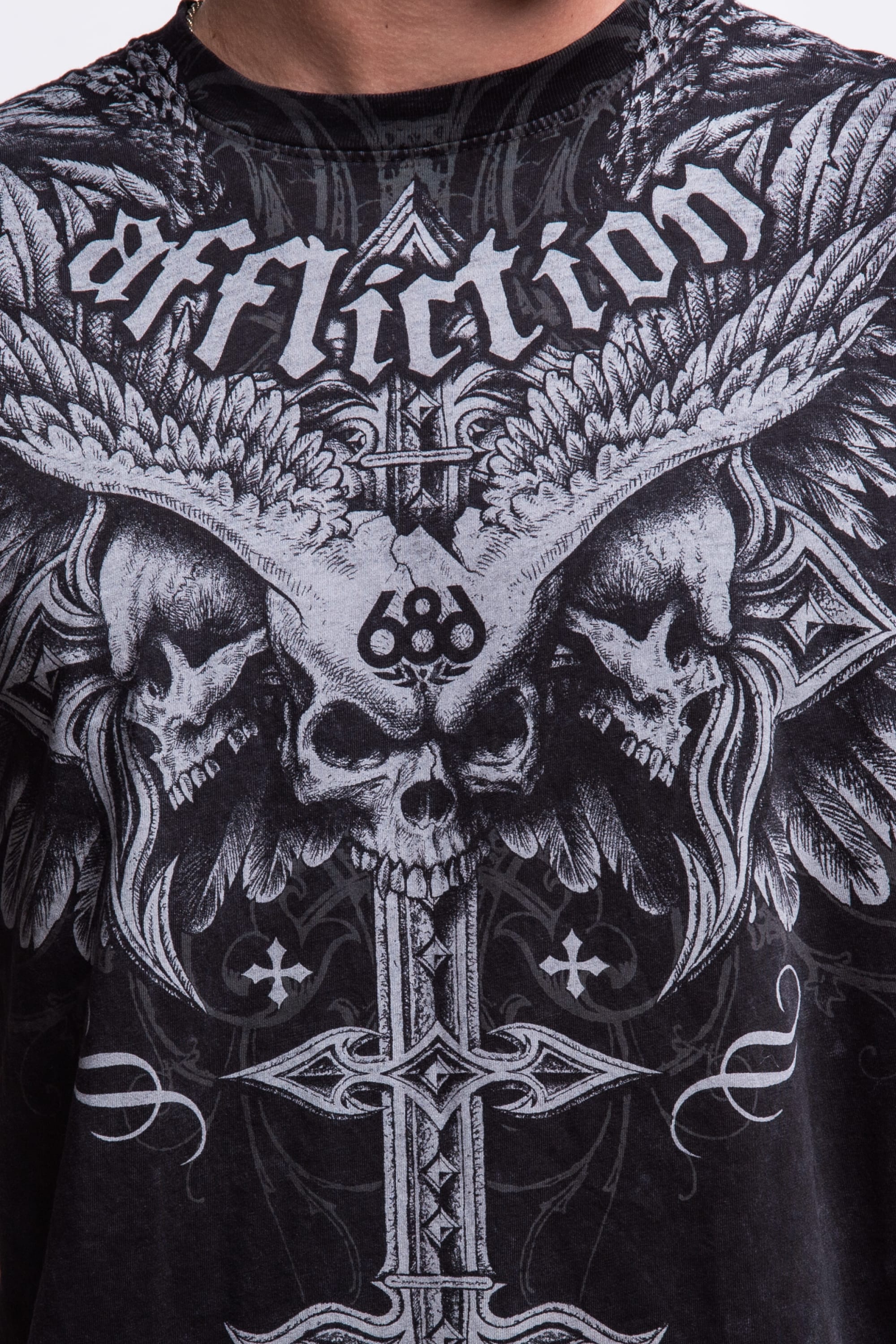 686 Affliction Death Eyes SS Tee - Image 3