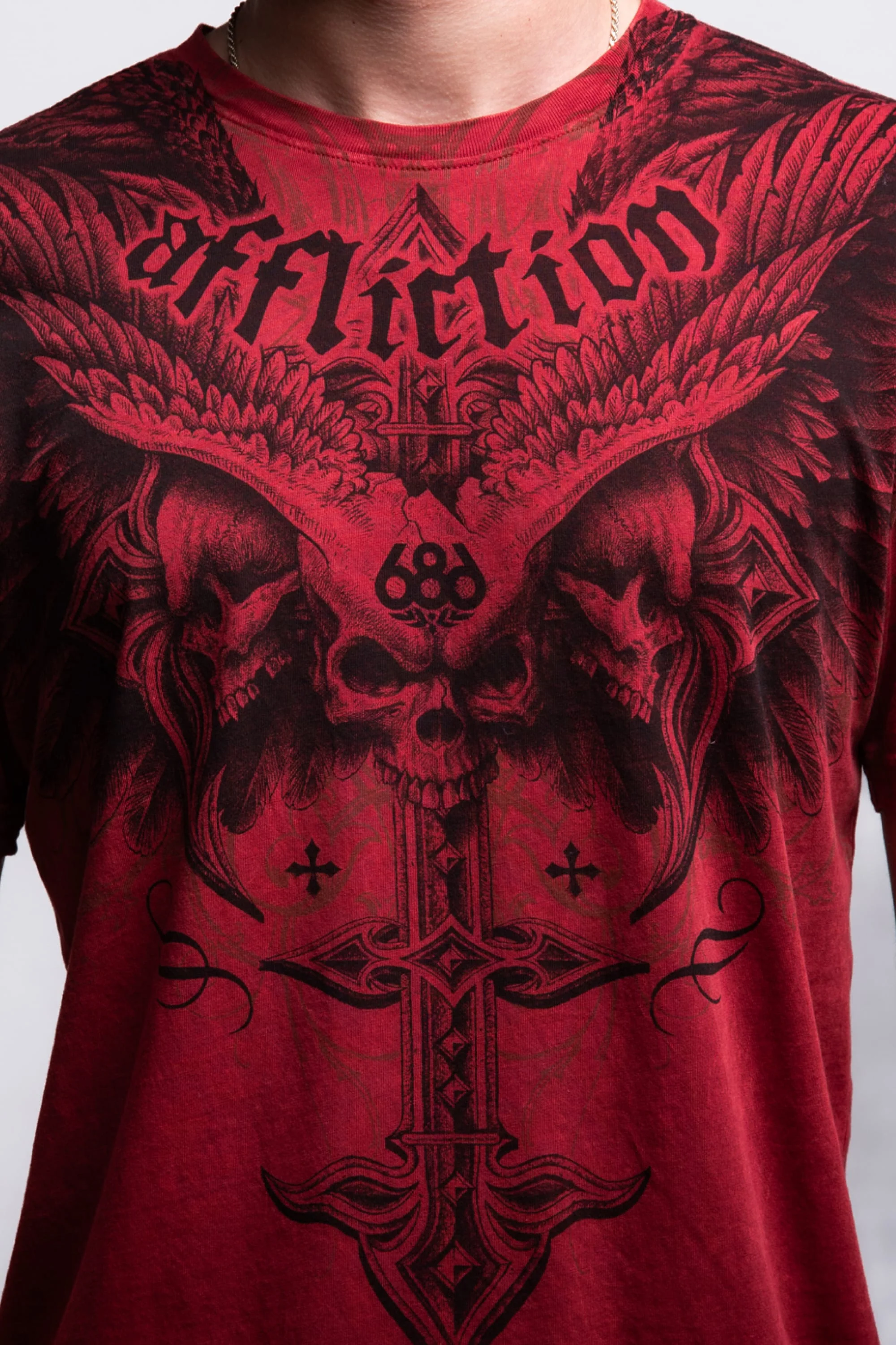 686 Affliction Death Eyes SS Tee - Image 7