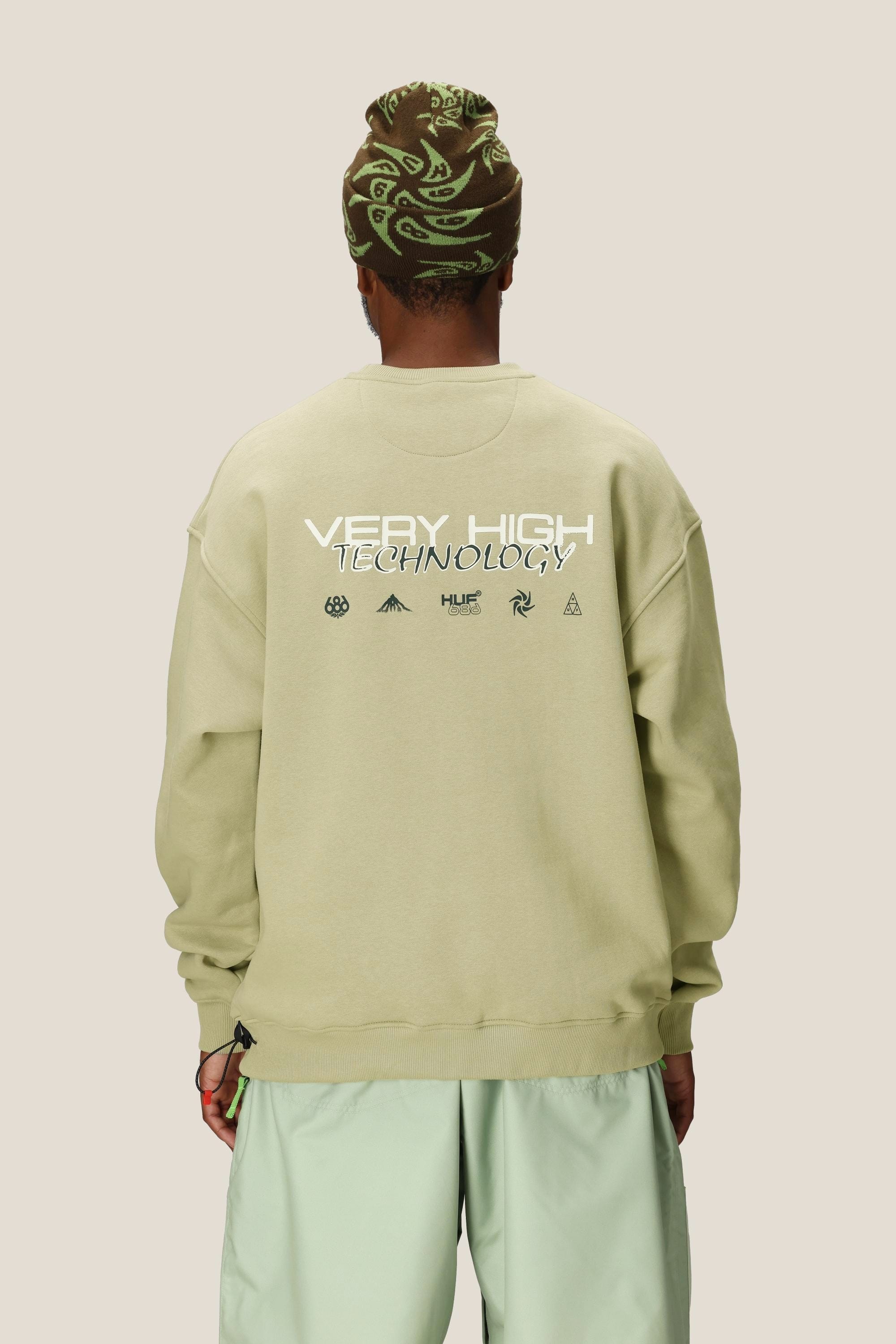 686 HUF Premium Heavyweight Crew Sweatshirt - Image 13
