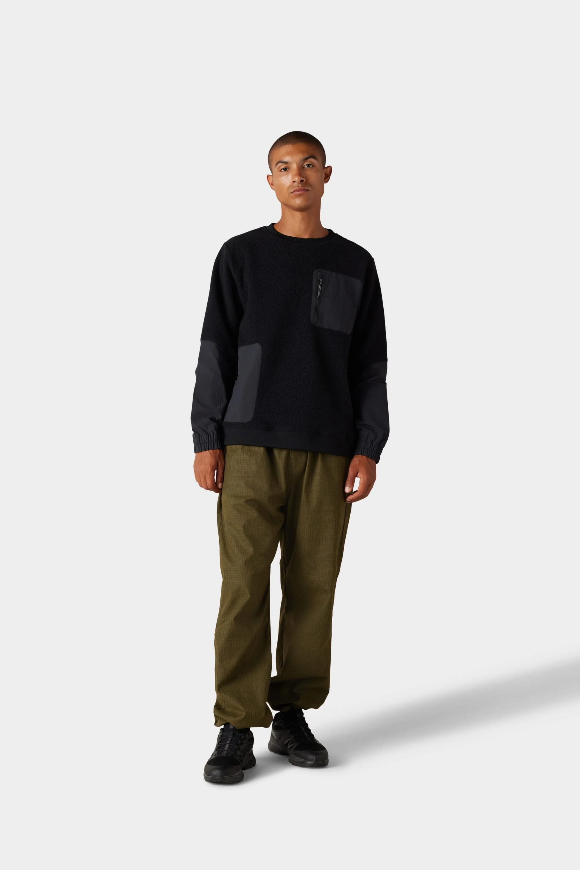 686 Men's Buttermilk Sherpa Crew - Image 9