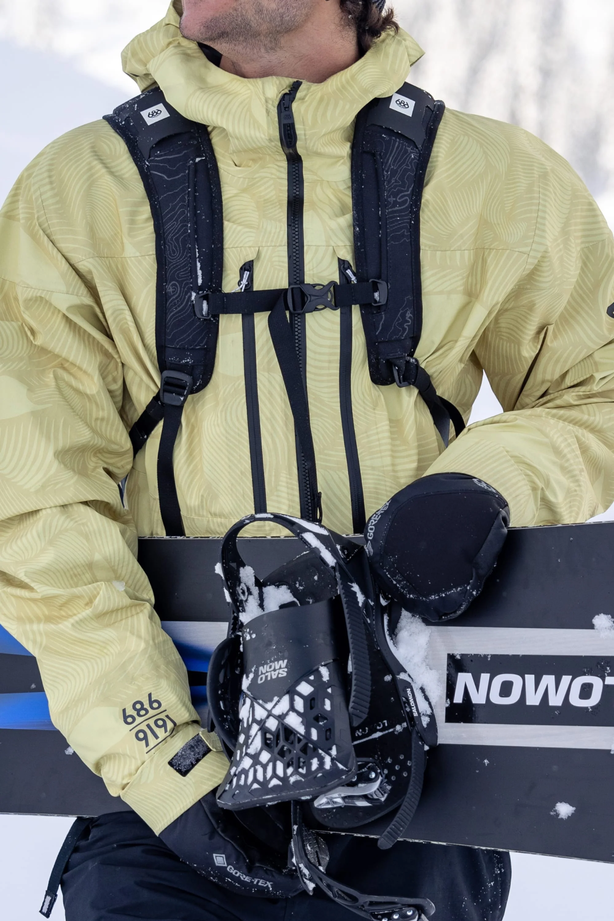 686 Men's GORE-TEX Leather Linear™ Mitt - Image 6
