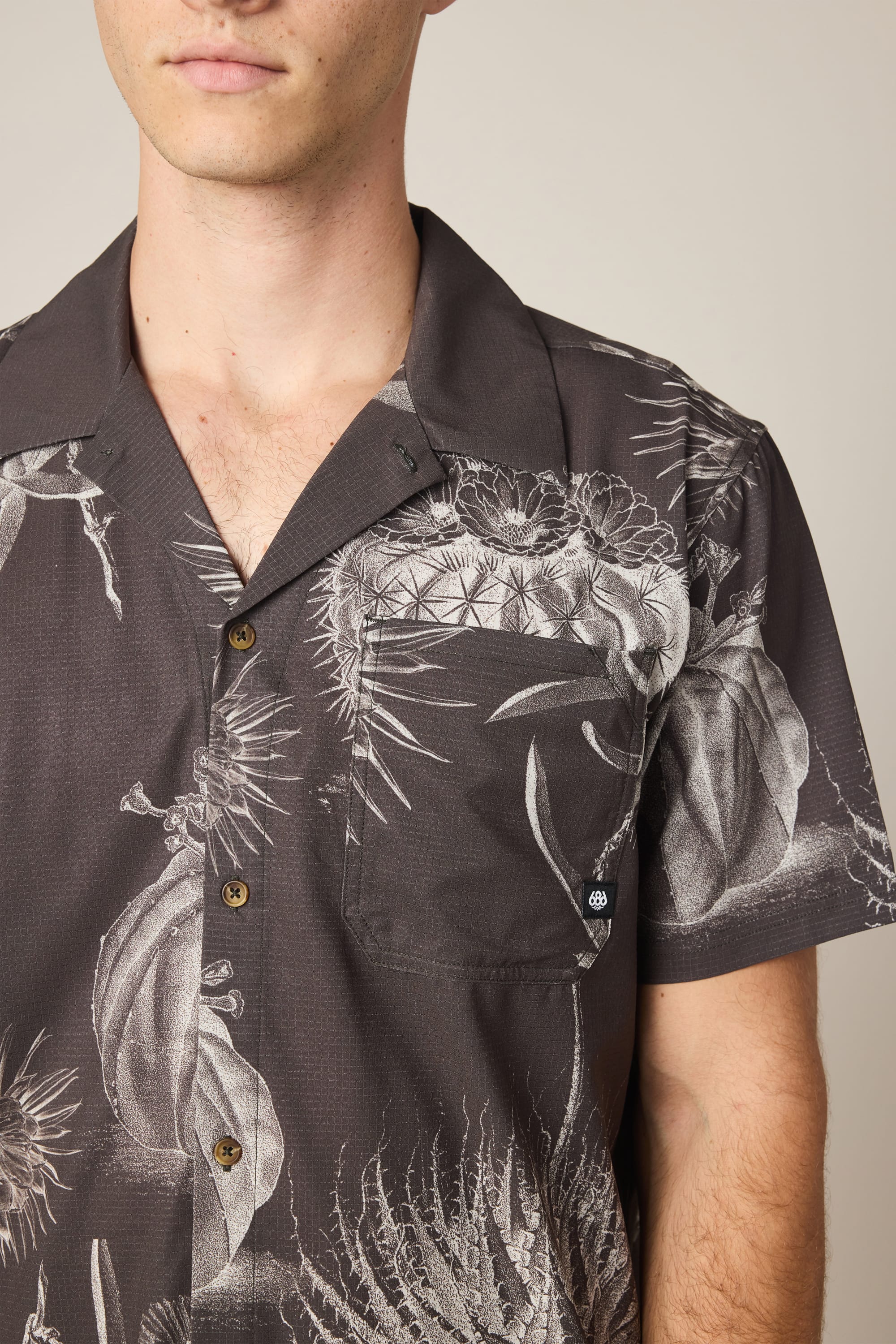 686 Men's Nomad Perforated Button Down Shirt - Image 11