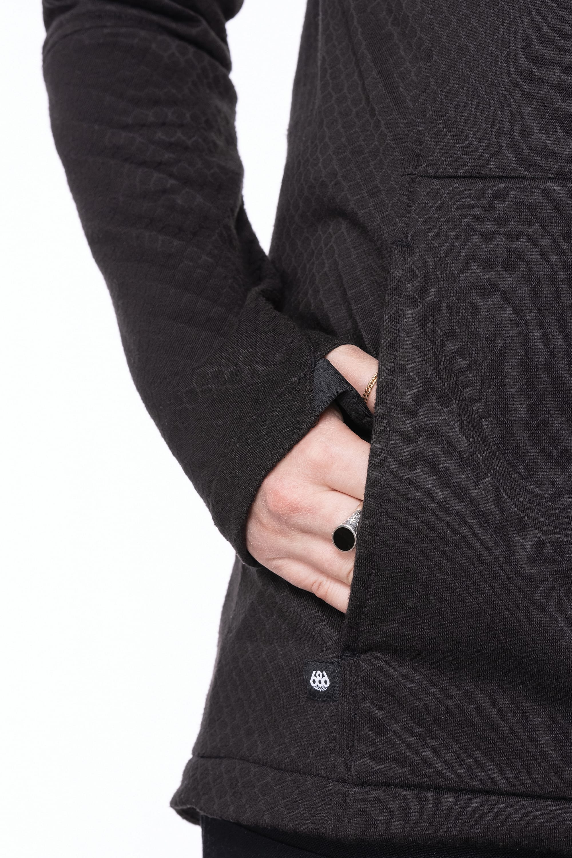686 Women's Mission Grid¬™ Fleece Hoody - Image 6