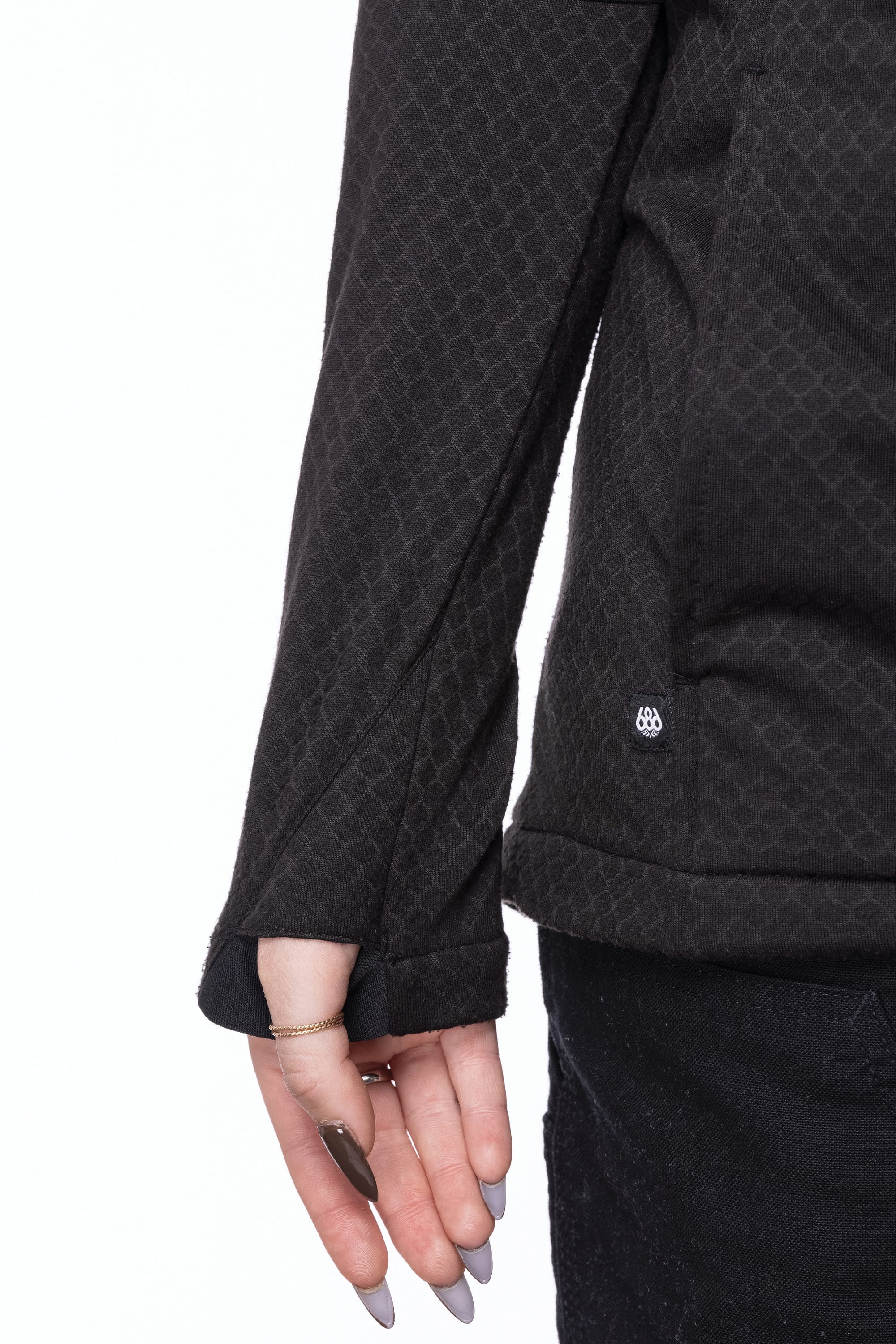 686 Women's Mission Grid¬™ Fleece Hoody - Image 7