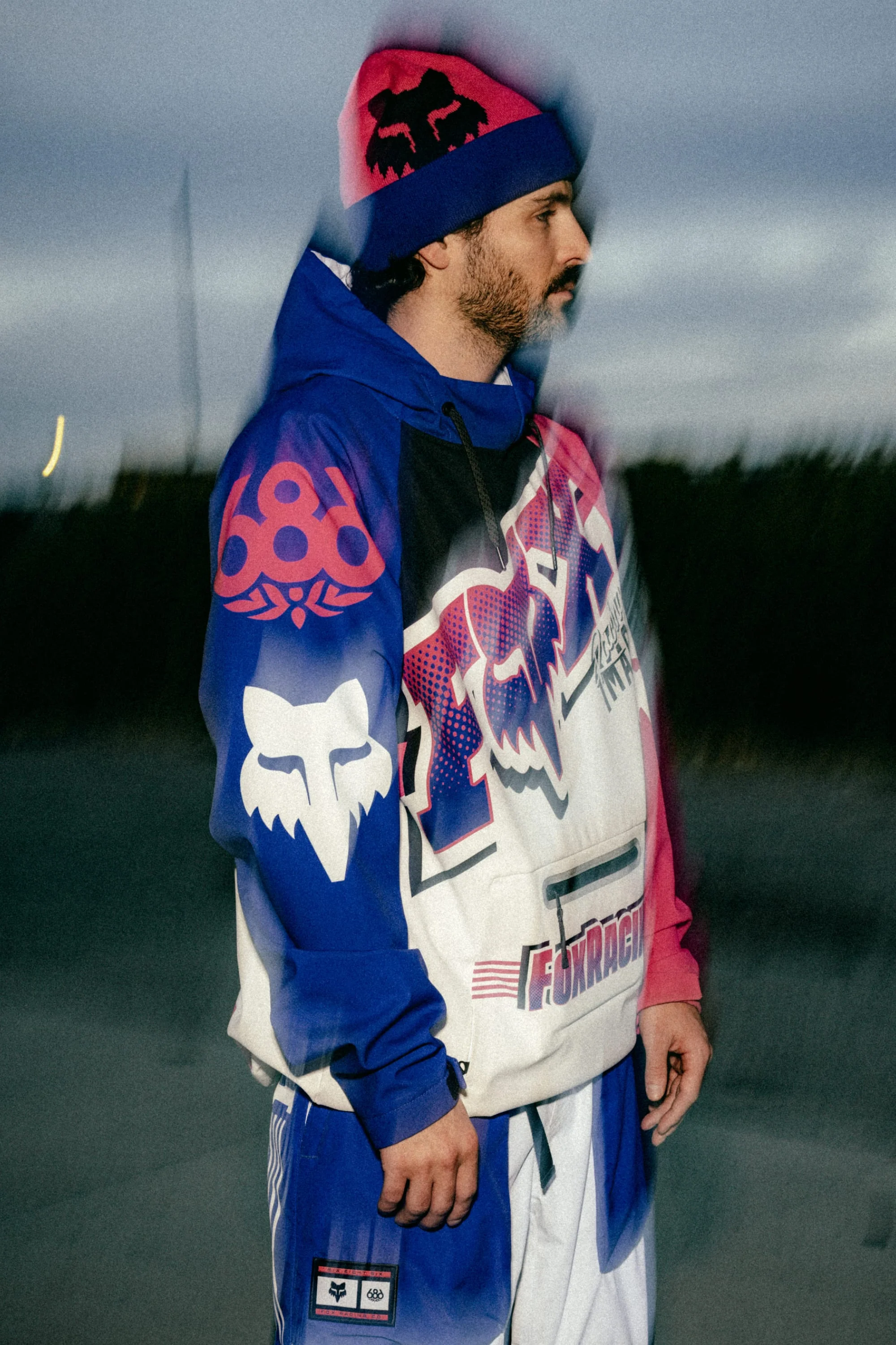 686 Men's Fox Racing Waterproof Hoody - Image 4
