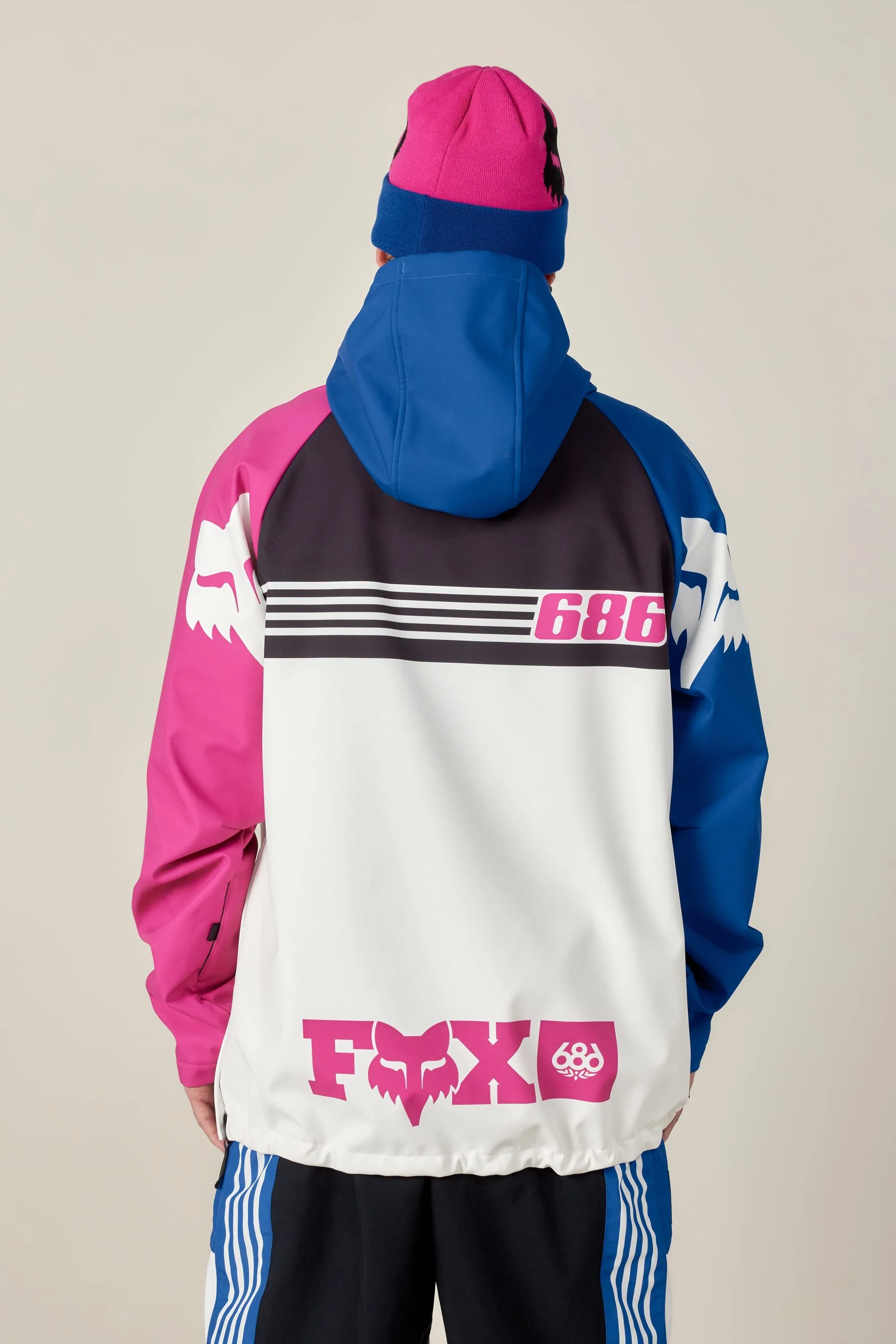 686 Men's Fox Racing Waterproof Hoody - Image 5