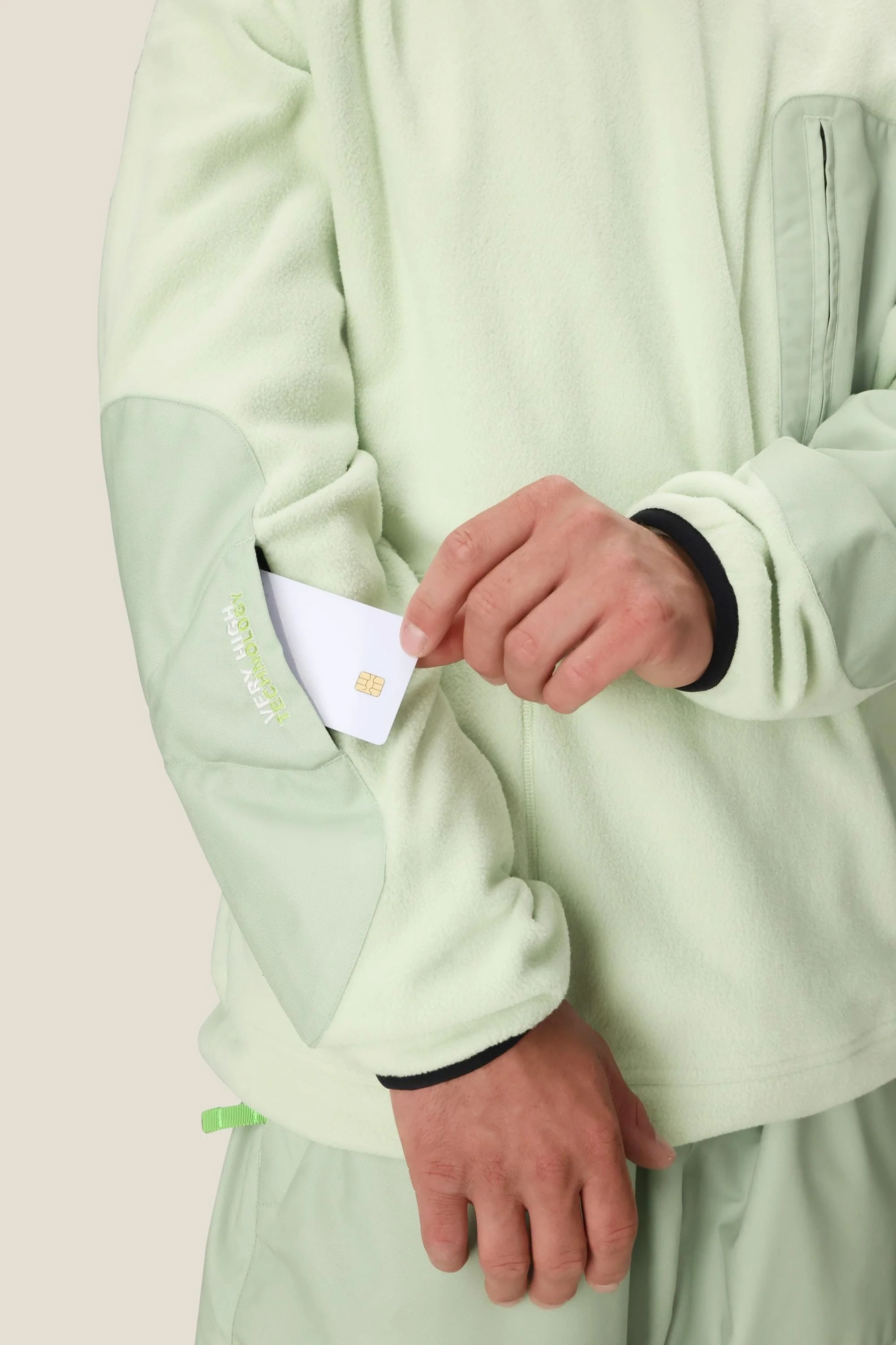 686 Men's HUF Fleece Crewneck - Image 6
