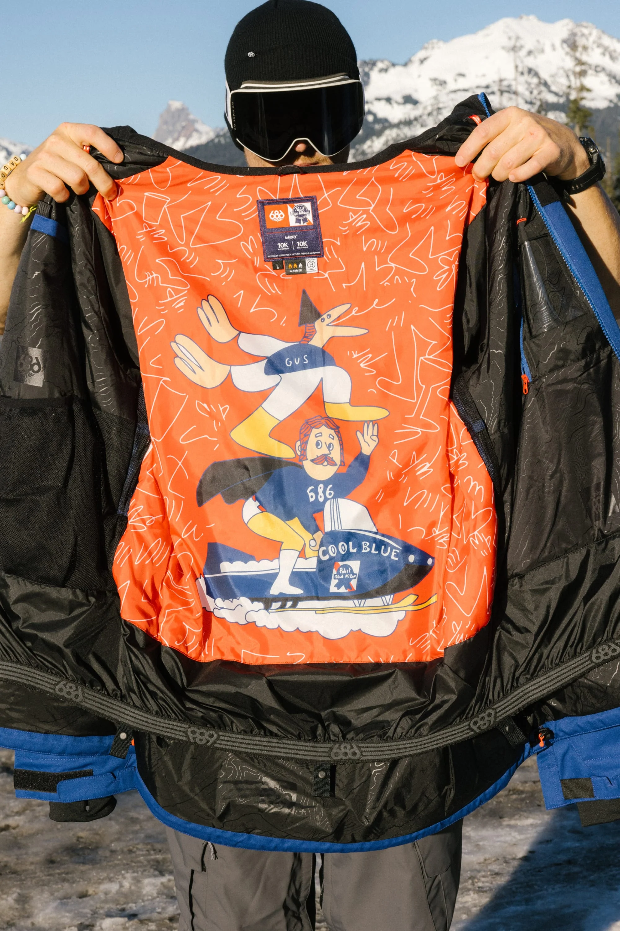 686 Men's PBR Cooler Insulated Jacket - Image 3