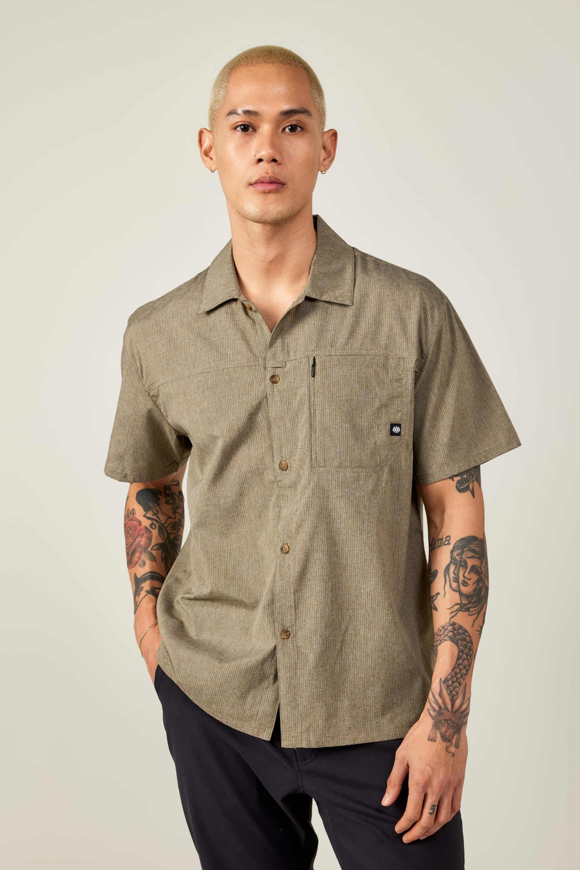 686 Men's Canopy Perforated Button Up - Image 7