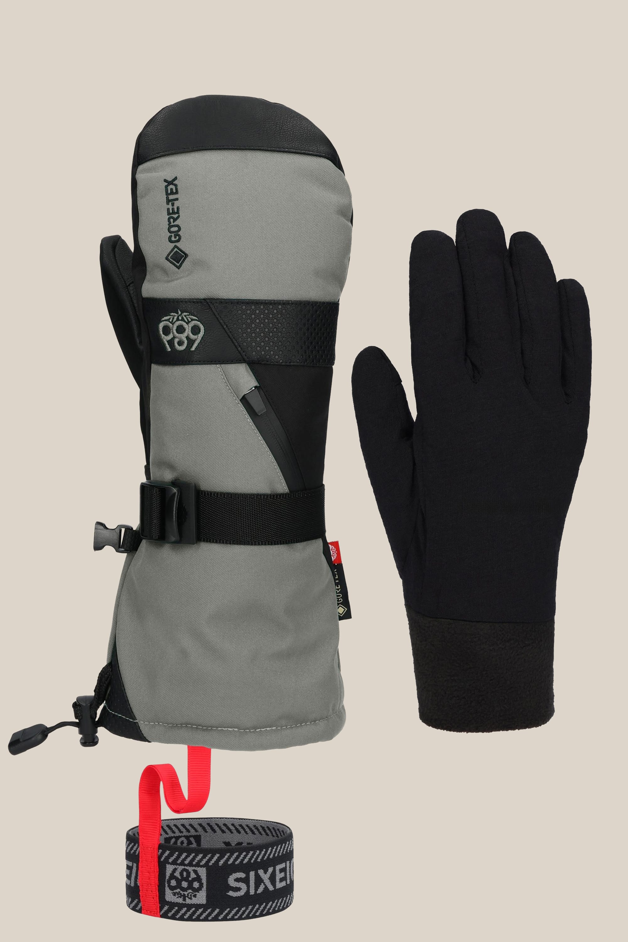 686 Men's GORE-TEX SMARTY® 3-In-1 Gauntlet Mitt - Image 3