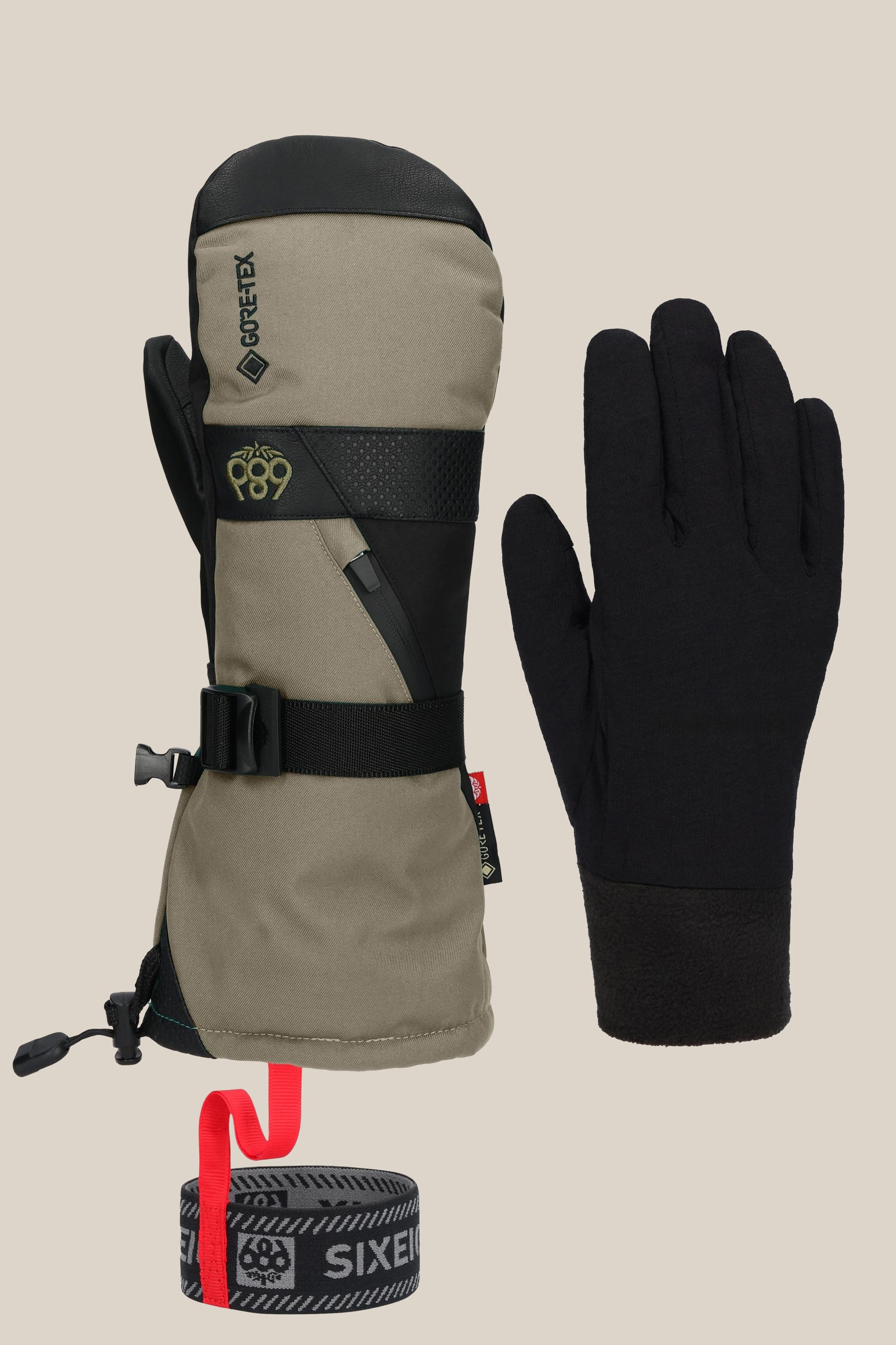 686 Men's GORE-TEX SMARTY® 3-In-1 Gauntlet Mitt - Image 9
