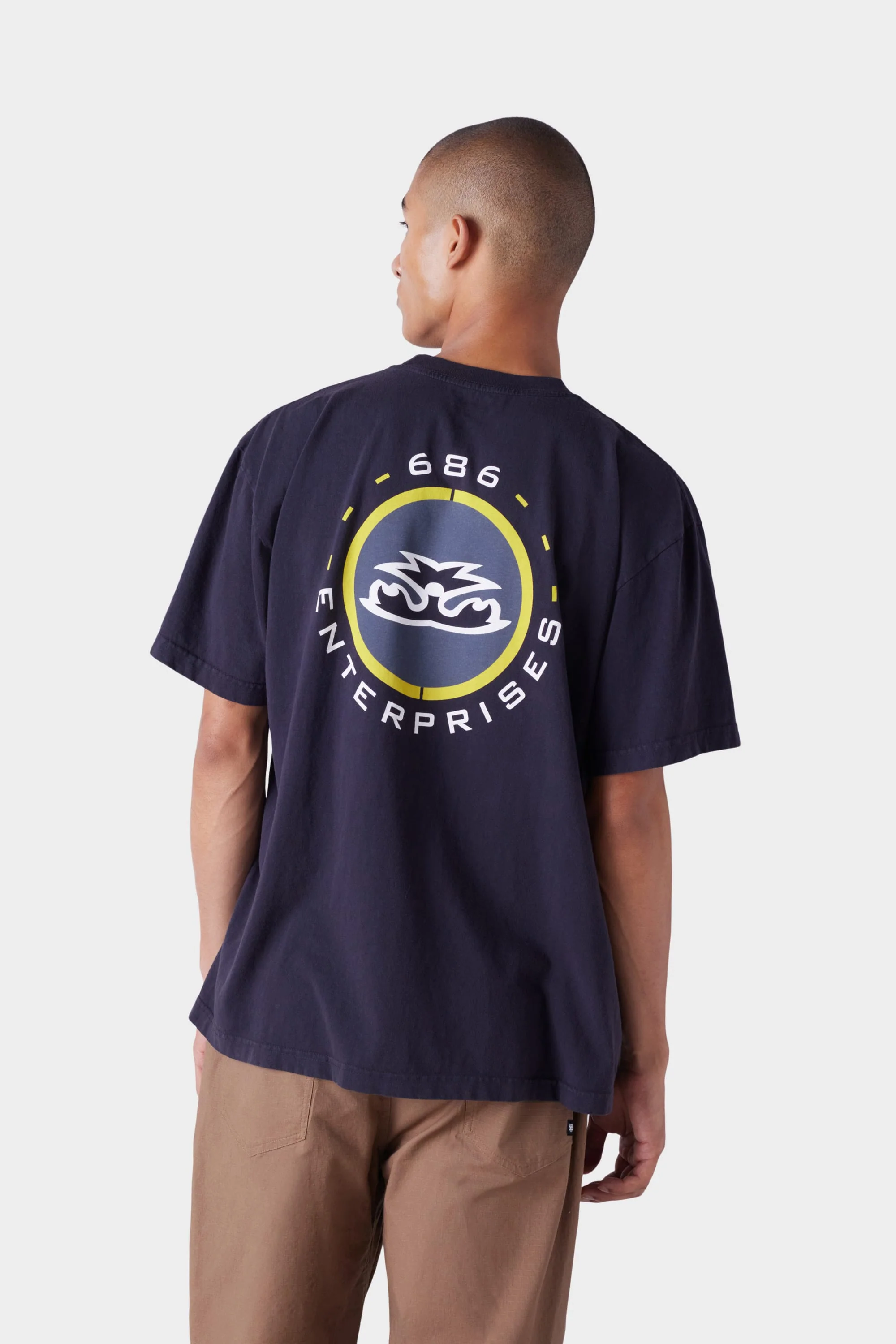 686 Men's Jib 2001 Badge Short Sleeve Tee - Image 3