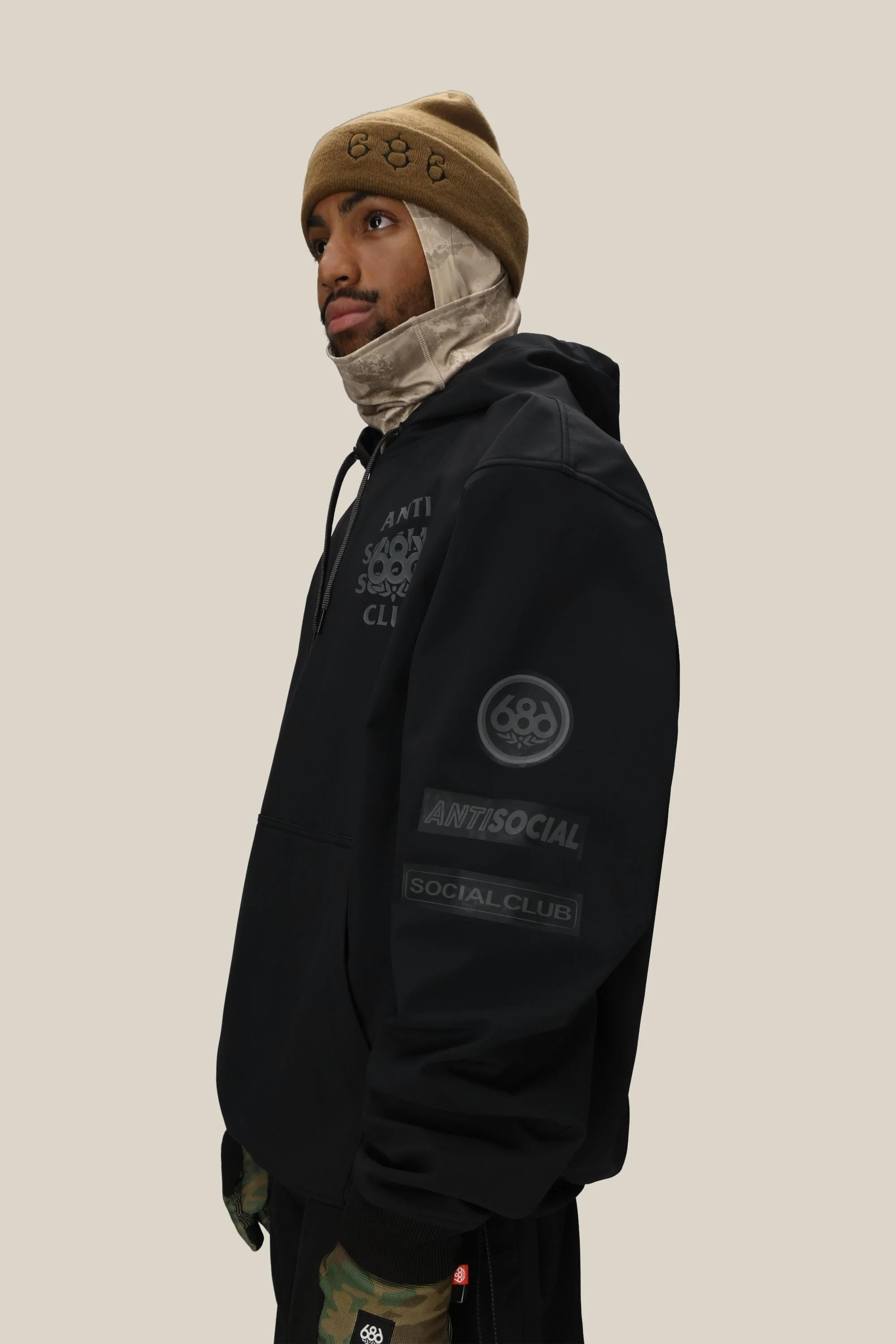 686 Men's ASSC F1 Waterproof Team Hoody - Image 4