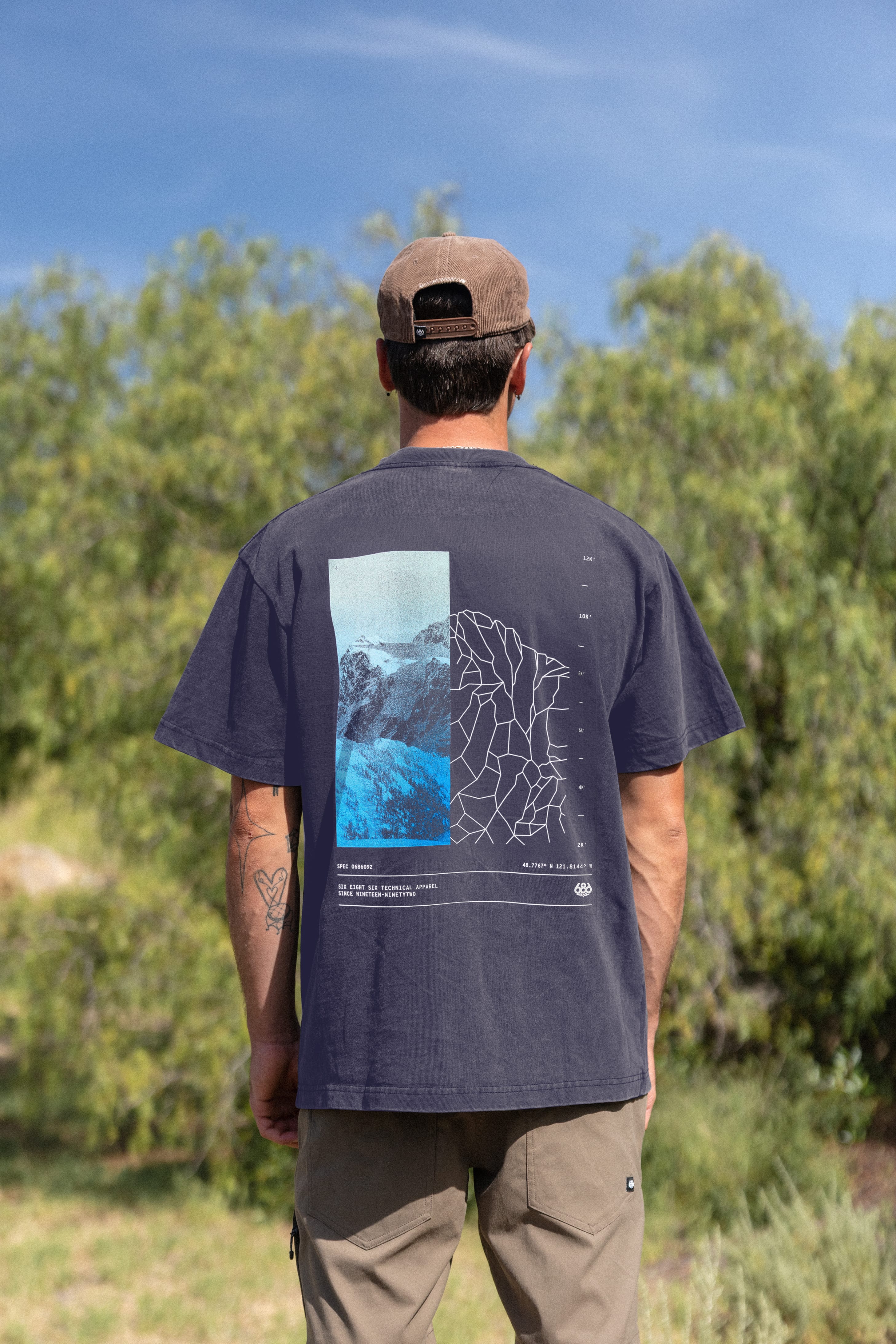 686 Peaks Relaxed SS Tee - Image 16