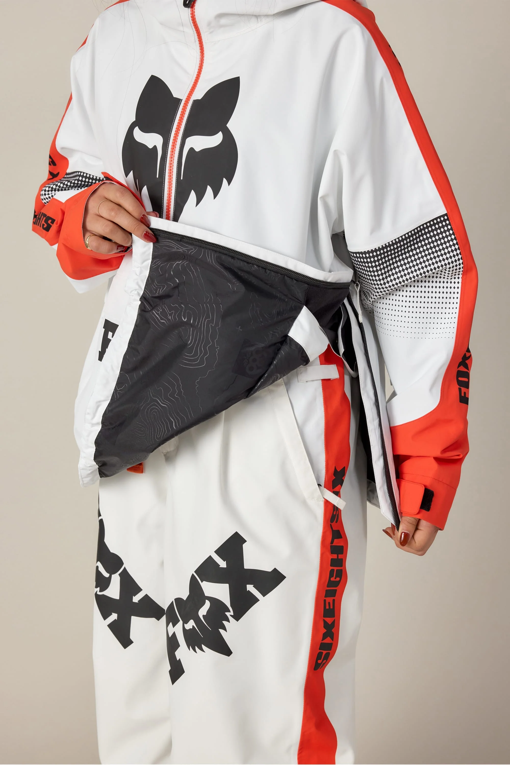 686 Women's Fox Racing Shell Anorak - Image 4