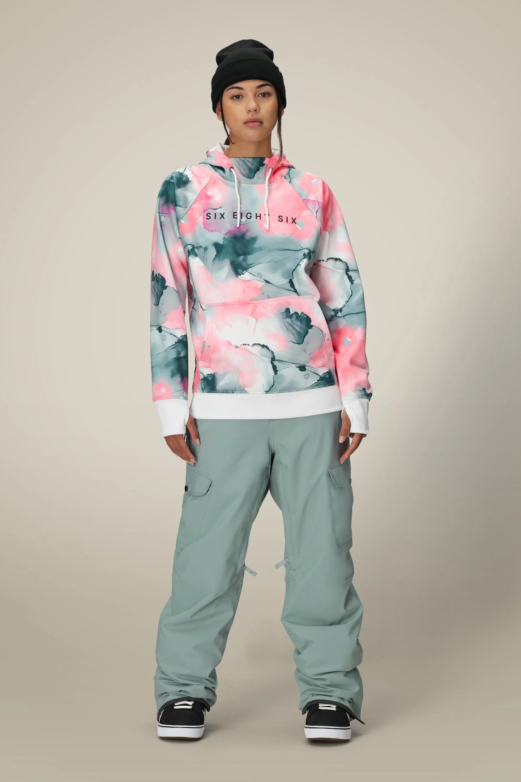 686 Women's Bonded Fleece Pullover Hoody - Image 10