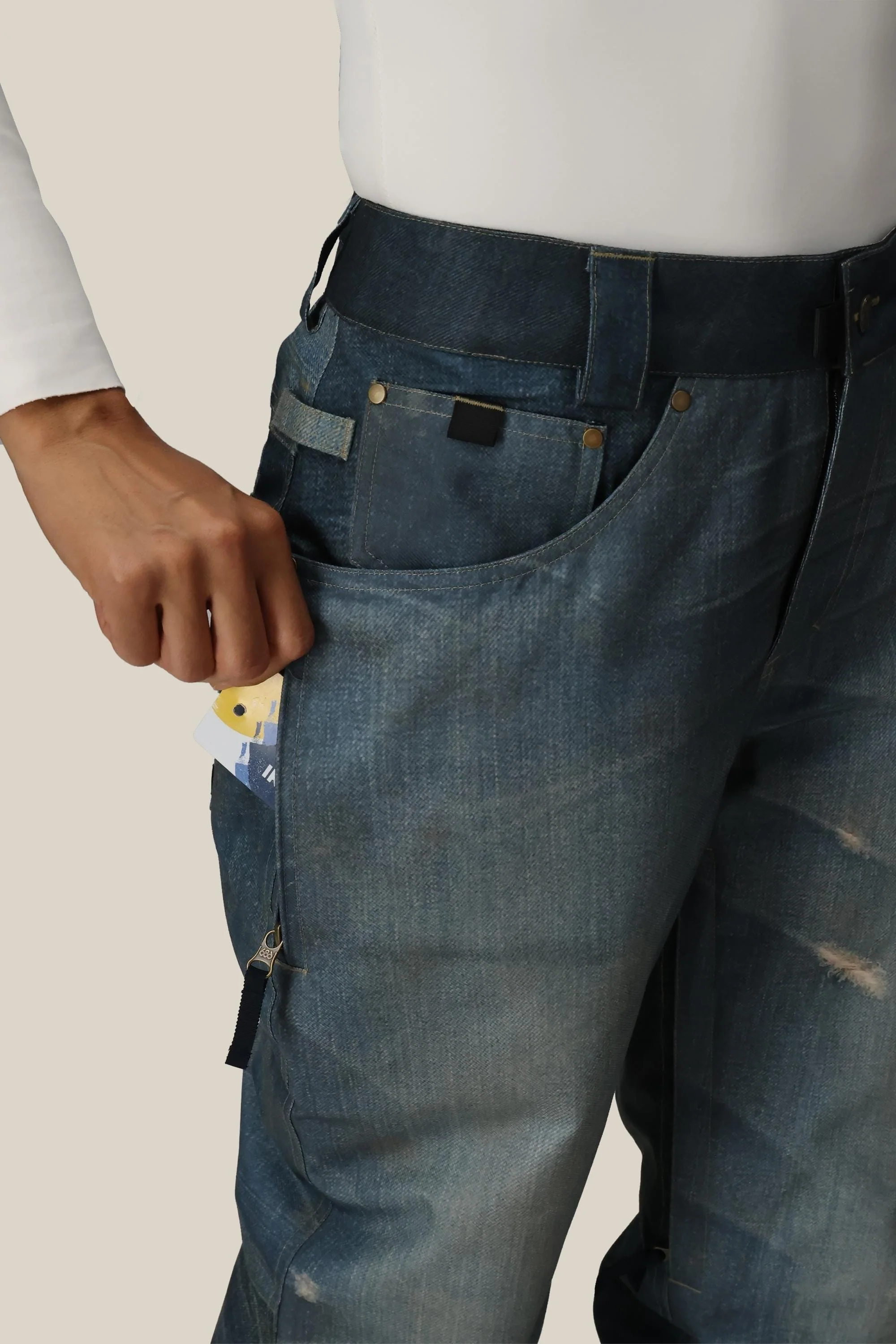 686 Women's Deconstructed™ Denim Insulated Pant - Image 8